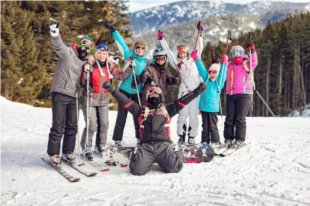 cross country skiing and snowshoeing at Sunriver, one of the best winter activities